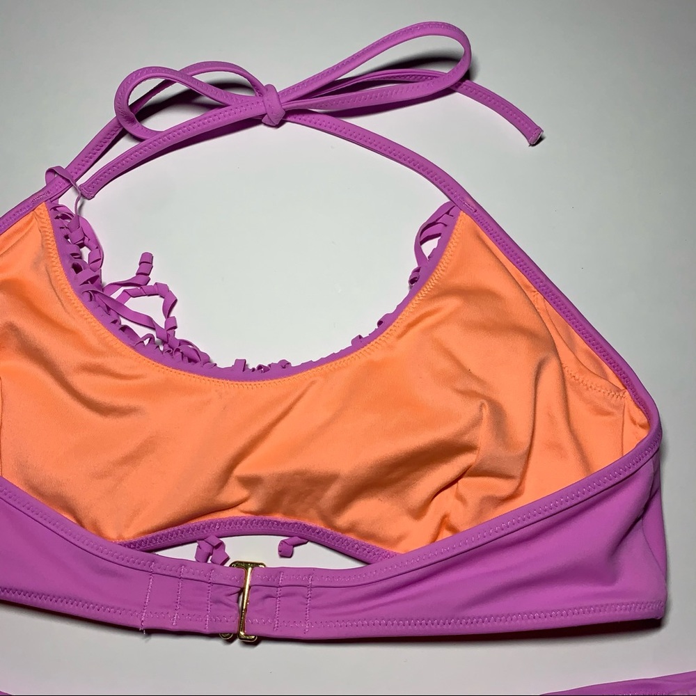 Victoria’s Secret purple fringe top bikini - Picture 11 of 16